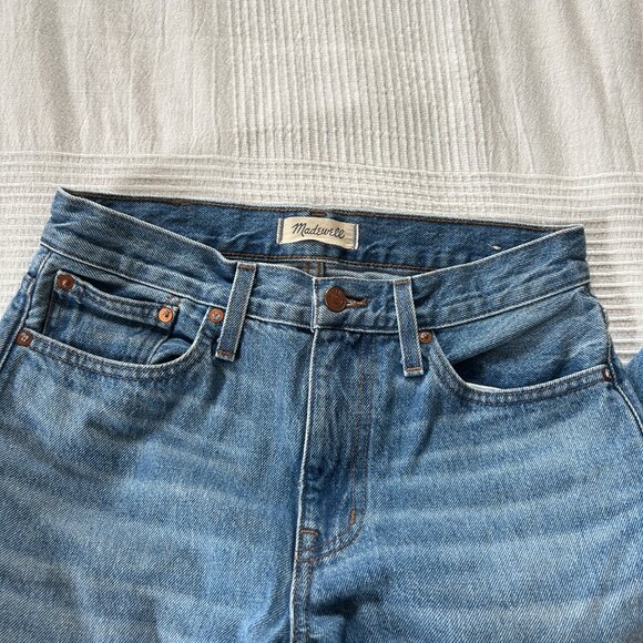 Madewell Slouchy Boyjean in Rosewell Wash, Size 25 - Picture 3 of 8